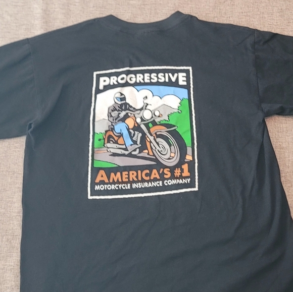 Progressive Motorcycle Insurance Shirt - Medium - Picture 4 of 5